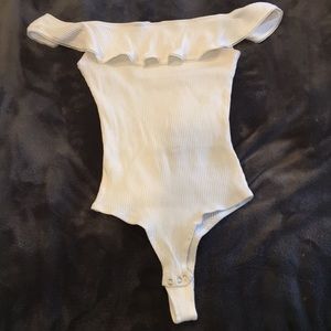 Makers of Dreams White Bodysuit